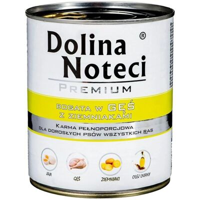 Dolina Noteci Premium Rik på gås och potatis - Våt hundmat Dolina Noteci Premium Rik på gås och potatis - Våt hundmat