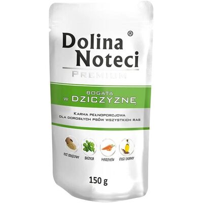 Comida húmeda para perros Dolina Noteci de carne de res - 150 g Comida húmeda para perros Dolina Noteci de carne de res - 150 g