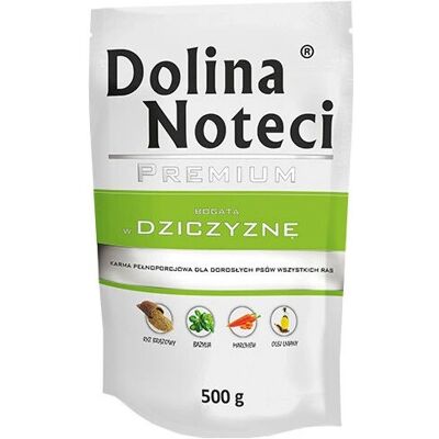 Comida para perros de venado Dolina Noteci - 500g - Adulto Comida para perros de venado Dolina Noteci - 500g - Adulto