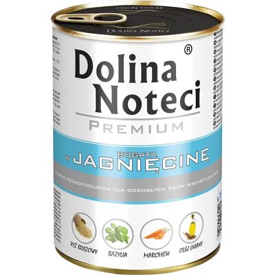 Dolina Noteci Premium Lamm - Våt Hundmat - 400 g Dolina Noteci Premium Lamm - Våt Hundmat - 400 g