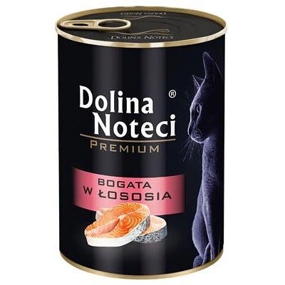 Dolina Noteci Lax Kattsmat - Fuktig, Komplett Diet för Vuxna Katter Dolina Noteci Lax Kattsmat - Fuktig, Komplett Diet för Vuxna Katter