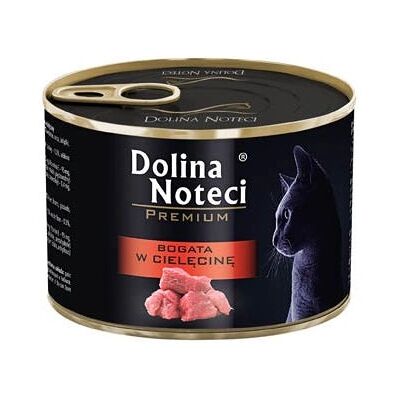 Dolina Noteci - Rind Huhn Schwein Katzennahrung - 185g Dolina Noteci - Rind Huhn Schwein Katzennahrung - 185g
