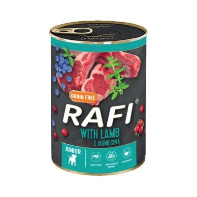 Dolina Noteci Rafi Junior Lams met veenbes en bosbes - Natvoer Dolina Noteci Rafi Junior Lams met veenbes en bosbes - Natvoer