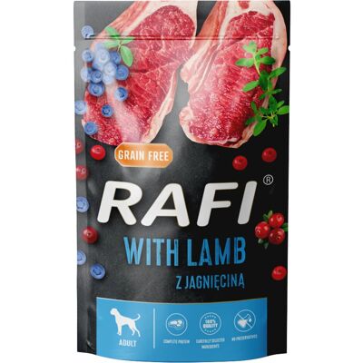 RAFI Karma dla psów Jagnięcina z żurawiną - Bez zbóż RAFI Karma dla psów Jagnięcina z żurawiną - Bez zbóż