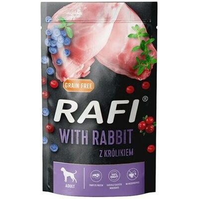 Dolina Noteci Rafi Nyúl, Áfonya, Cranberry - Nedves kutyatáp Dolina Noteci Rafi Nyúl, Áfonya, Cranberry - Nedves kutyatáp
