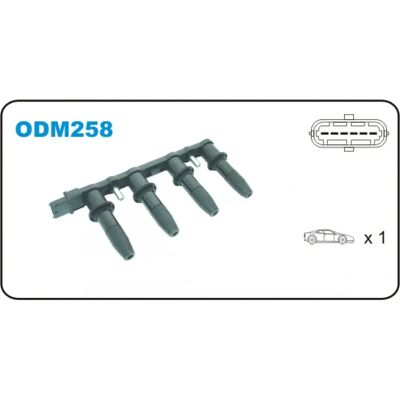 Janmor ODM258 Ignition Coil - Ignition Coil Janmor ODM258 Ignition Coil - Ignition Coil