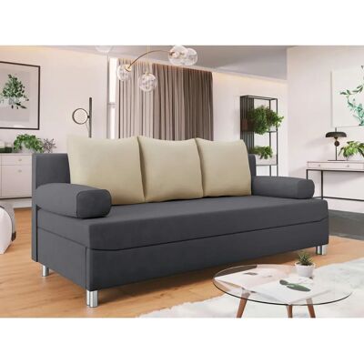 DAKO Szary rozkładany fotel - Sofa Bed DAKO Szary rozkładany fotel - Sofa Bed