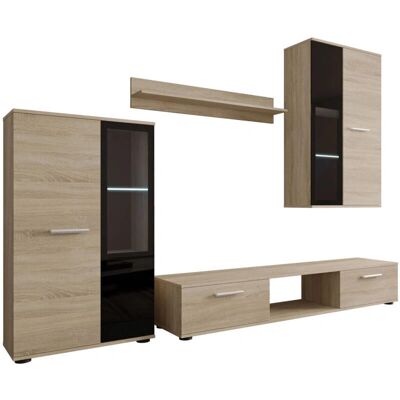 MUEBLES Tucson 100 Modul obývací pokoj - Na zeď MUEBLES Tucson 100 Modul obývací pokoj - Na zeď