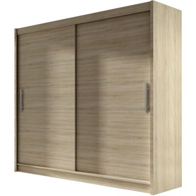 Szafa przesuwna Atlanta 100 Dąb Sonoma - Wardrobe Szafa przesuwna Atlanta 100 Dąb Sonoma - Wardrobe