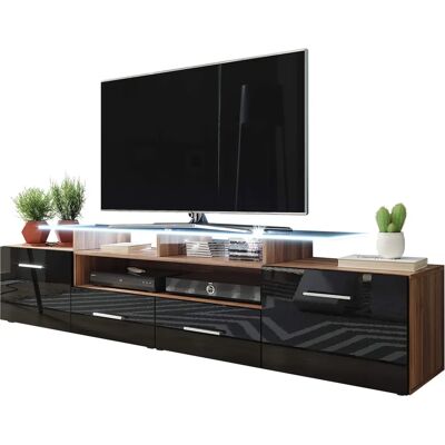 Evropské Charlotte 117 TV nástěnné - Dveře a zásuvky Evropské Charlotte 117 TV nástěnné - Dveře a zásuvky