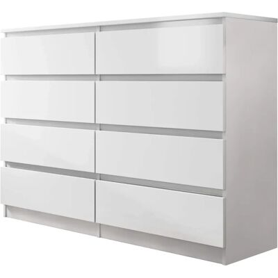 MUEBLES Miami 151 Cômoda Branca - Chest of Drawers MUEBLES Miami 151 Cômoda Branca - Chest of Drawers