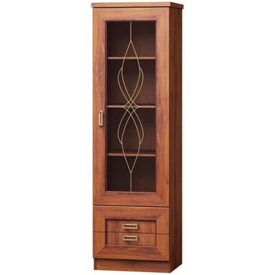 Stanton B108 Rustikální Dubová Vitrína - Vitrina Stanton B108 Rustikální Dubová Vitrína - Vitrina