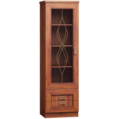 Vitrina Stanton B109 Dřevěná s Dveřmi a Zásuvkami - Nábytek Vitrina Stanton B109 Dřevěná s Dveřmi a Zásuvkami - Nábytek