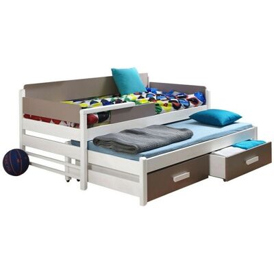 Cama Henderson 121 - MUEBLES, Almacenamiento, Madera Maciza, 80x170/180 - Tipo de Cama Cama Henderson 121 - MUEBLES, Almacenamiento, Madera Maciza, 80x170/180 - Tipo de Cama