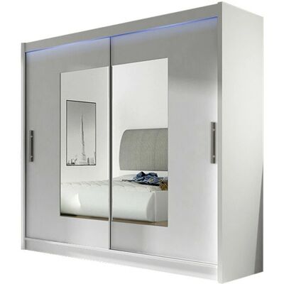 MUEBLES Atlanta 106 Blanc - Armoire - Publicité MUEBLES Atlanta 106 Blanc - Armoire - Publicité