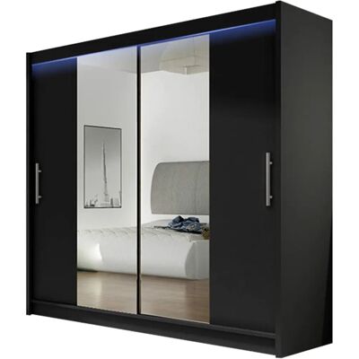 Szafa Atlanta 123 - Drzwi przesuwne, LED, UE Szafa Atlanta 123 - Drzwi przesuwne, LED, UE