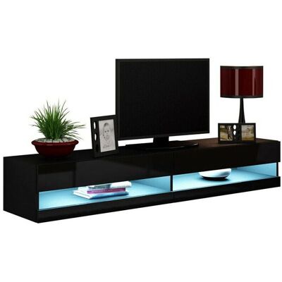 Stojan na TV Charlotte A119 - MDF lesklé, 180x30x40cm Stojan na TV Charlotte A119 - MDF lesklé, 180x30x40cm