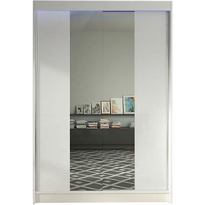 Szafa Atlanta 148 - Drzwi przesuwne, LED - Szafa Szafa Atlanta 148 - Drzwi przesuwne, LED - Szafa