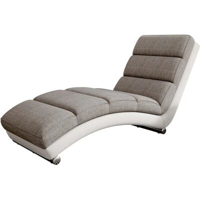 MUEBLES Šedá Ekologická Kožená Rozkládací Pohovka - Sofa Bed MUEBLES Šedá Ekologická Kožená Rozkládací Pohovka - Sofa Bed