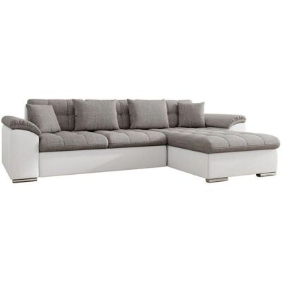 MOBILIER1 - Sofá en forma de L gris 107 - Sofá MOBILIER1 - Sofá en forma de L gris 107 - Sofá