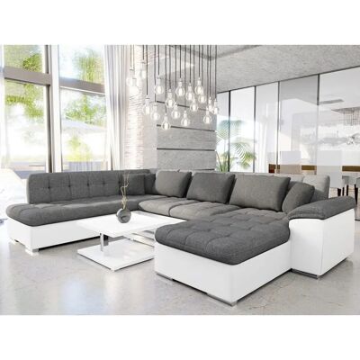 Sofá gris Comfivo 141 - Convertible con Función de descanso Sofá gris Comfivo 141 - Convertible con Función de descanso