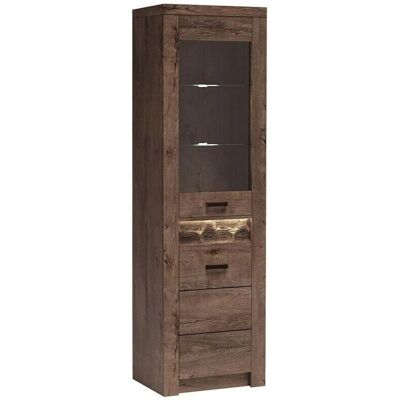 MUEBLES Stanton C102 - 2 Dveře - 192x56x42cm - Vitrína MUEBLES Stanton C102 - 2 Dveře - 192x56x42cm - Vitrína