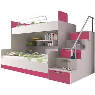 Mobilier1 Nashville A112 litera - Mueble de dormitorio de dos pisos Mobilier1 Nashville A112 litera - Mueble de dormitorio de dos pisos