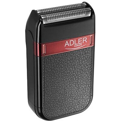 Afeitadora Adler AD 2923 - Recargable, húmedo y seco, 2 hojas - Afeitadora masculina Afeitadora Adler AD 2923 - Recargable, húmedo y seco, 2 hojas - Afeitadora masculina