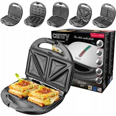 Adler CR 3042 - Negro - Sandwich Maker Adler CR 3042 - Negro - Sandwich Maker