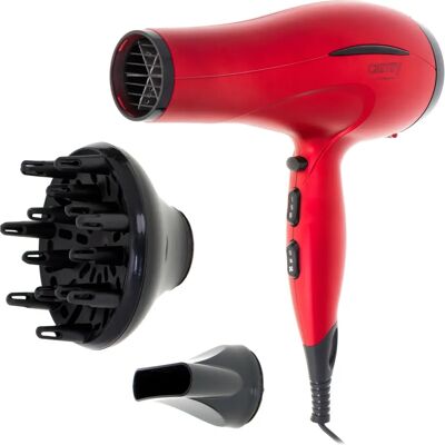 Camry CR 2253 Haartrockner - 2400W, Rot/Schwarz, 3 Temperatur, 2 Geschwindigkeit Camry CR 2253 Haartrockner - 2400W, Rot/Schwarz, 3 Temperatur, 2 Geschwindigkeit