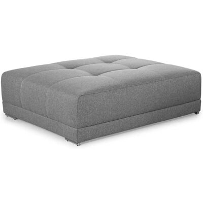 JOCKENHÖFER GRUPPE Moldau - Webstoff, 120x39x120 cm, hellgrau - Hocker JOCKENHÖFER GRUPPE Moldau - Webstoff, 120x39x120 cm, hellgrau - Hocker