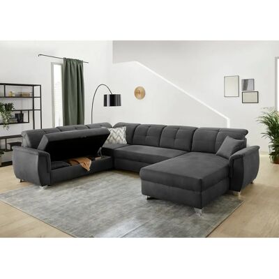 JOCKENHÖFER GRUPPE Livorno U-Form Sofa Microfaser Lederoptik - Sofa JOCKENHÖFER GRUPPE Livorno U-Form Sofa Microfaser Lederoptik - Sofa