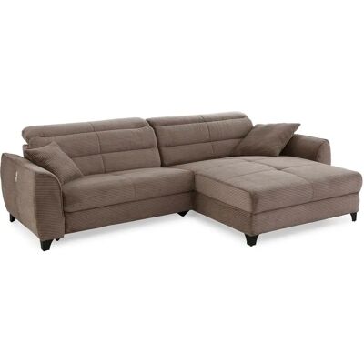 JOCKENHÖFER GRUPPE Double One L-Form Sofa - Elektrisch, Reversible Ottomane, Polyester JOCKENHÖFER GRUPPE Double One L-Form Sofa - Elektrisch, Reversible Ottomane, Polyester