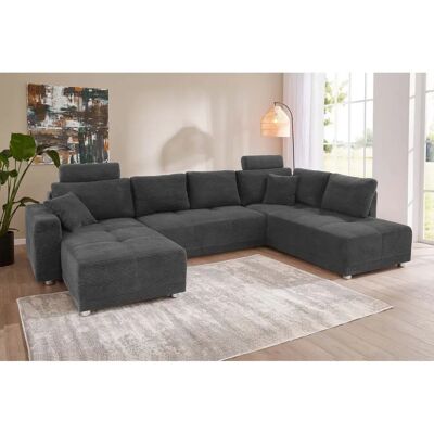 JOCKENHÖFER GRUPPE Orlando U-Form Sofa - U-Form, Grau, 3-Sitzer JOCKENHÖFER GRUPPE Orlando U-Form Sofa - U-Form, Grau, 3-Sitzer