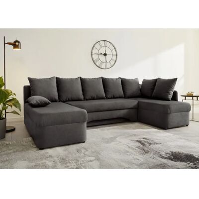 JOCKENHÖFER GRUPPE Arktis U-Form Sofa - Platzsparend, Microfaser, Beidseitig Ottomane JOCKENHÖFER GRUPPE Arktis U-Form Sofa - Platzsparend, Microfaser, Beidseitig Ottomane