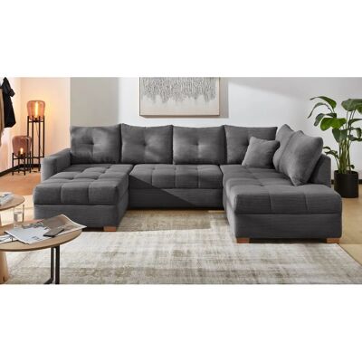 Jockenhöfer Gruppe - Abby - grau - Bettfunktion - Sofa Jockenhöfer Gruppe - Abby - grau - Bettfunktion - Sofa