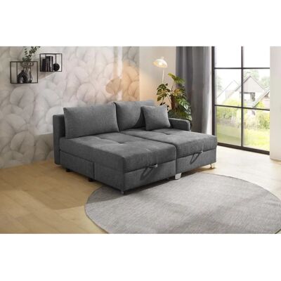 Jockenhöfer Gruppe Lemberg - dunkelgrau 417/39 - Dreh-Schwenk-Ottomane - Sofa Jockenhöfer Gruppe Lemberg - dunkelgrau 417/39 - Dreh-Schwenk-Ottomane - Sofa
