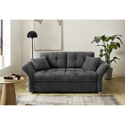 Jockenhöfer Gruppe - Leon - schwarz - Chenille - Sofa bed Jockenhöfer Gruppe - Leon - schwarz - Chenille - Sofa bed