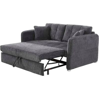 Jockenhöfer - Leon - grau - Chenille - Schlafsofa Jockenhöfer - Leon - grau - Chenille - Schlafsofa