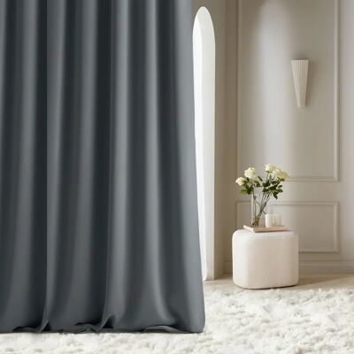 MyBestHome 99 Decor Curtain COMO Dark Grey - Decorative Curtain MyBestHome 99 Decor Curtain COMO Dark Grey - Decorative Curtain