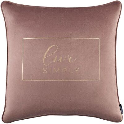 MyBestHome - GLORY LIVE SIMPLY - Rosa - 45x45 cm - Kissen MyBestHome - GLORY LIVE SIMPLY - Rosa - 45x45 cm - Kissen