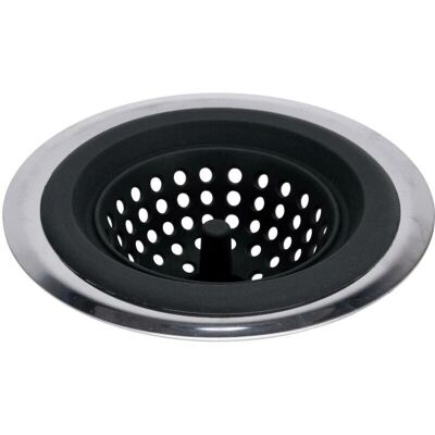 EH Excellent Houseware Silikon-Spülbecken-Sieb - 11,5 cm schwarz EH Excellent Houseware Silikon-Spülbecken-Sieb - 11,5 cm schwarz