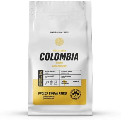 Coffee Hunter - Colombia Excelso Palmichal - Pochodzenie pojedyncze Coffee Hunter - Colombia Excelso Palmichal - Pochodzenie pojedyncze