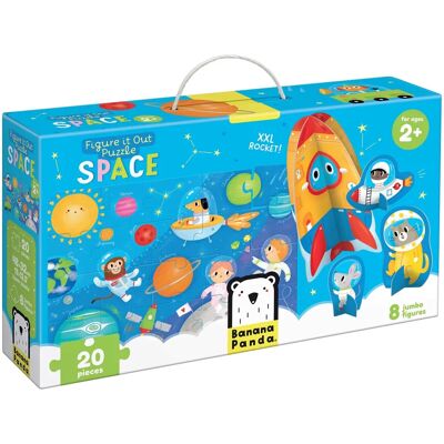 Banana Panda Model Ruimte Puzzel - Educatief Speelgoed voor Kinderen Banana Panda Model Ruimte Puzzel - Educatief Speelgoed voor Kinderen
