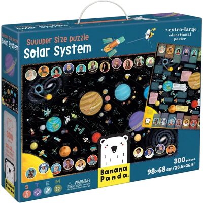 Banana Panda Superformat Puzzle Sonnensystem - 300 Stücke Banana Panda Superformat Puzzle Sonnensystem - 300 Stücke