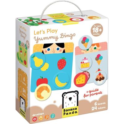 Banana Panda Let's Play Yummy Bingo - Educatief Spel voor Kinderen Banana Panda Let's Play Yummy Bingo - Educatief Spel voor Kinderen