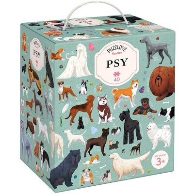 Czuczu Puzzlove Puzzle de 40 pièces pour chiens - Enfants & Famille - Publicité Czuczu Puzzlove Puzzle de 40 pièces pour chiens - Enfants & Famille - Publicité