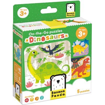 On The Go Dinosaurs Puzzle - Puzzle - Publicité On The Go Dinosaurs Puzzle - Puzzle - Publicité