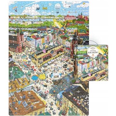 Puzzlove CzuCzu Krakova 1000 Palapeli Puzzlove CzuCzu Krakova 1000 Palapeli