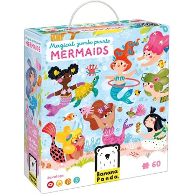 Reuzenpuzzel Zeemeerminnen - Puzzel Reuzenpuzzel Zeemeerminnen - Puzzel